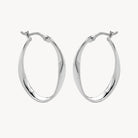 Sterling Silver Cinta Hoop