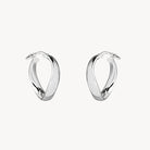 Sterling Silver Eddy Hoop