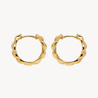 Zippy Twist Huggie Earring