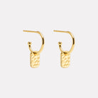 Yellow Gold Tigger Earrings