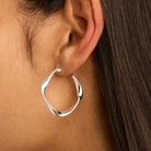 Garden of Eden Hoop Earring