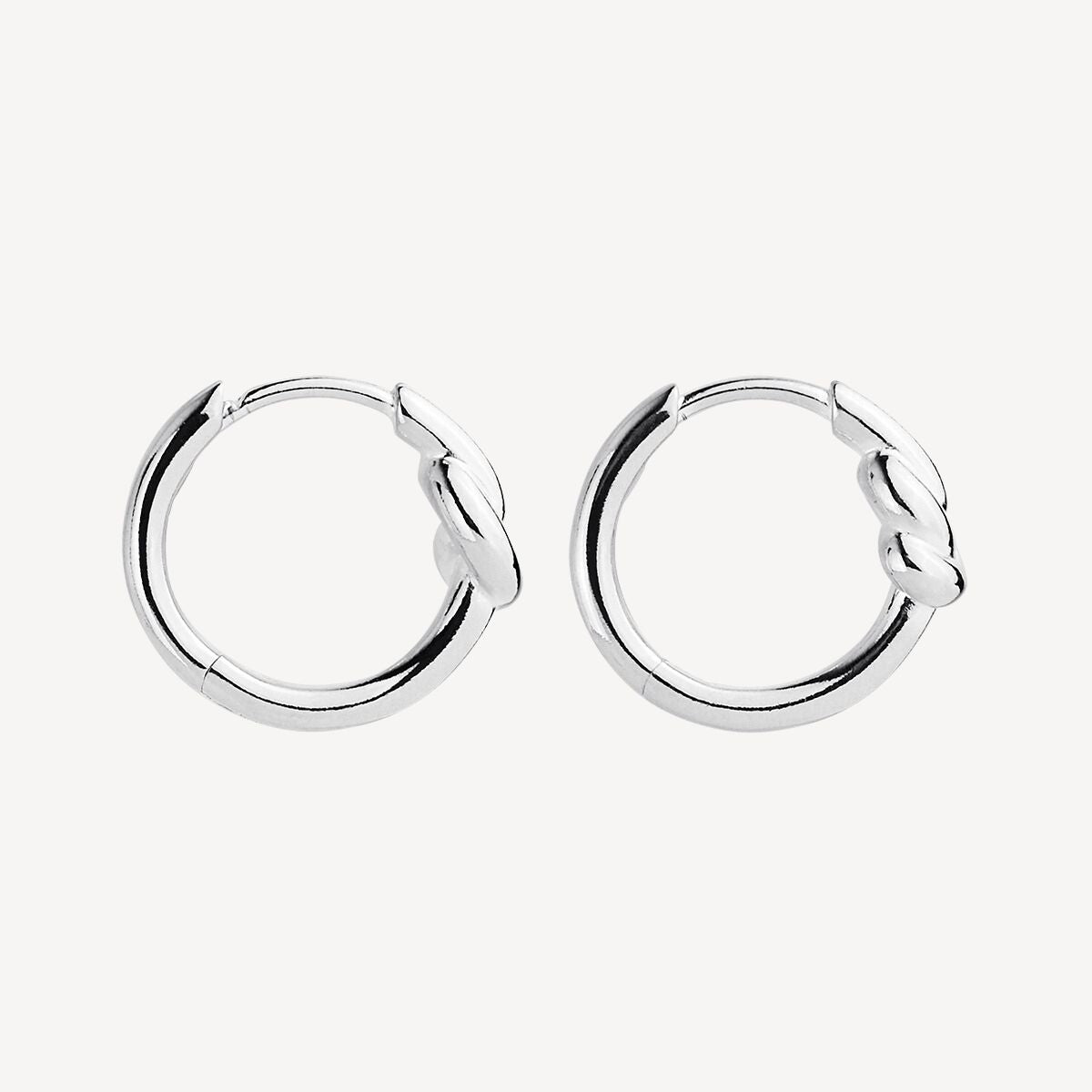 Nature’s Knot Huggie Earrings