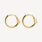 Nature’s Knot Huggie Earrings