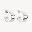 Sterling Silver La Dolce Vita Hoop Earrings