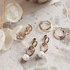 Sea Nymph Pearl Drop Earrings