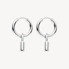 Love Lock Huggie Earrings