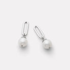 The Enchantress Pearl Drop Stud Earrings