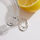 Sea of Change Hoop Earrings