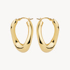 Gravity Hoop Earrings