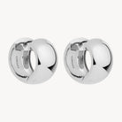Sterling Silver Daynight Huggie Earrings