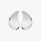 Sterling Silver Circadian Leaf Earrings