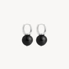 Sterling Silver Capella Black Onyx Earrings