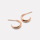 Rose Gold La Muse Stud Earrings