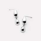 Liora Double Drop Stud Earrings