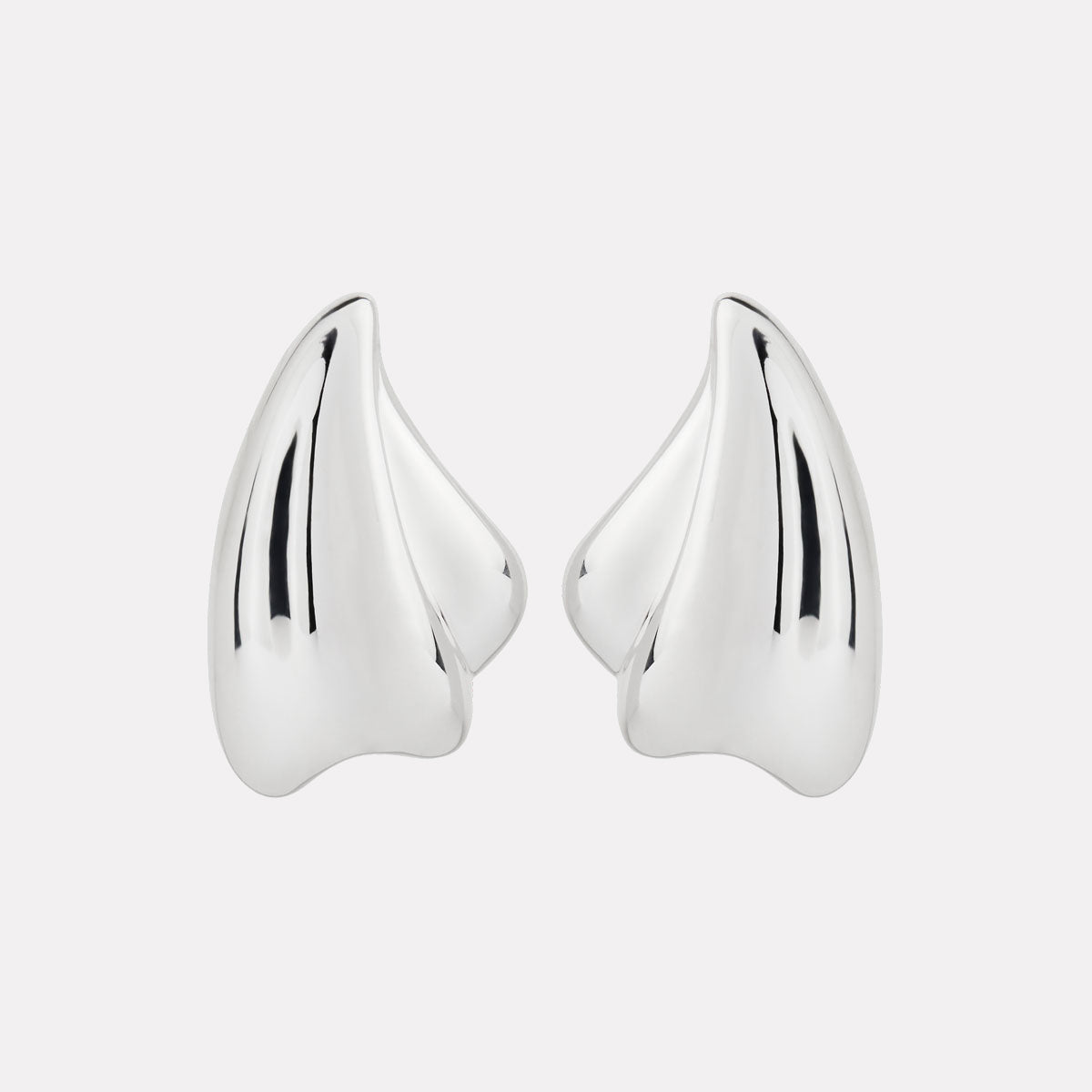 Sterling Silver Grace Stud Earrings