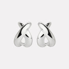 Sterling Silver Oceane Stud Earrings