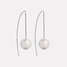 Sterling Silver The Cove Pearl Earring