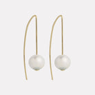 Yellow Gold The Cove Pearl Earring