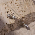 Isla Grey Pearl Earrings