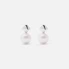 Sterling Silver Mirage Pearl Earrings
