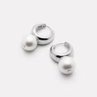 Sterling Silver Solana Pearl Earrings