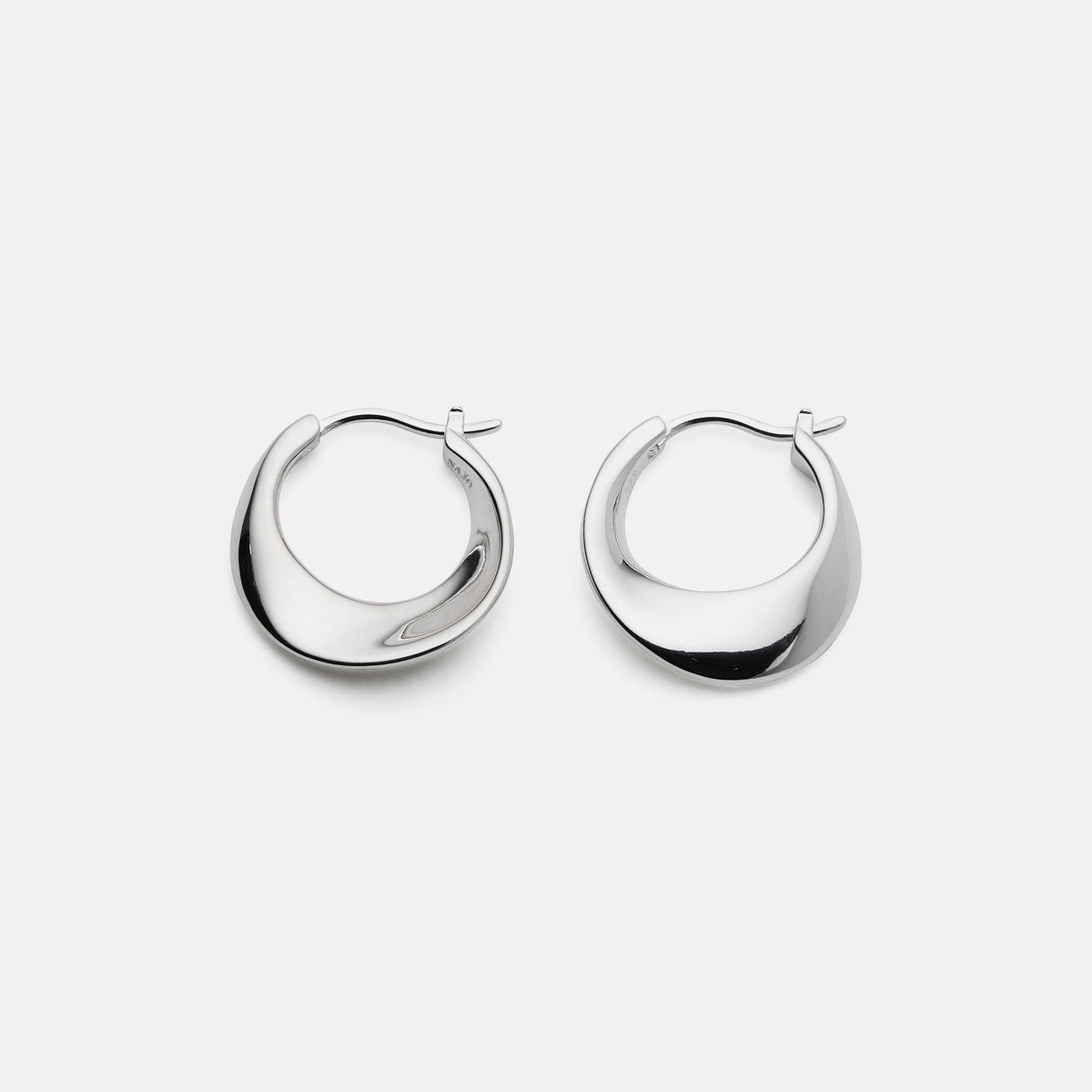 Sterling Silver Rise Earrings