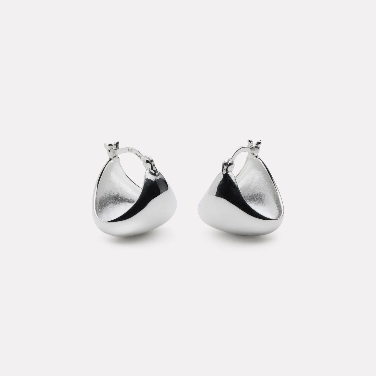 Sterling Silver Morning Echo Earrings