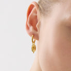 Horizon Citrine Earrings