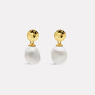 Ocean Drift Pearl Earrings