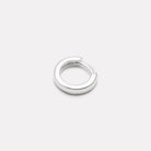 Sterling Silver Helios Men's Silver Earring