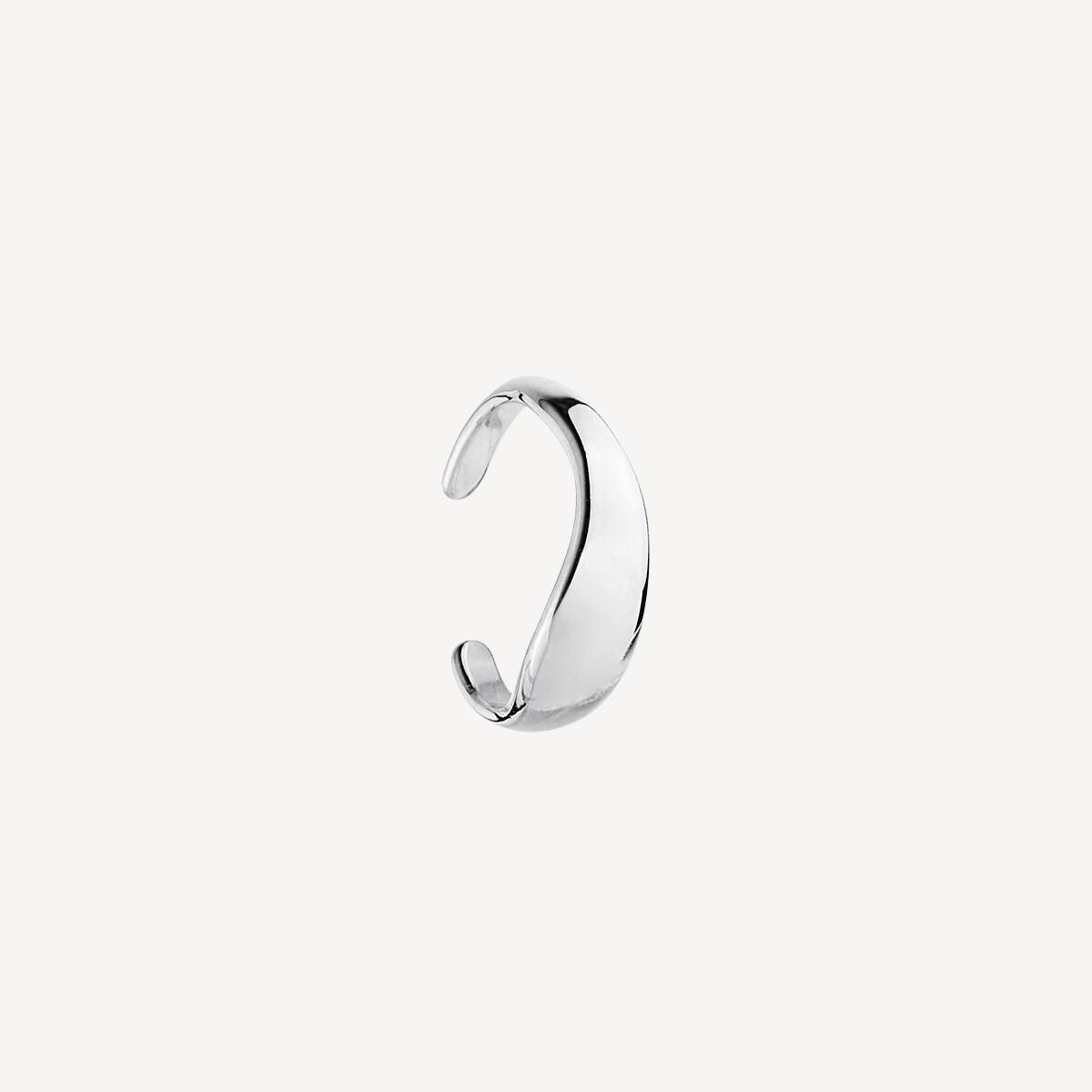 Sterling Silver Tidal Ear Cuff