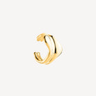 Yellow Gold Dune Small Ear Cuff