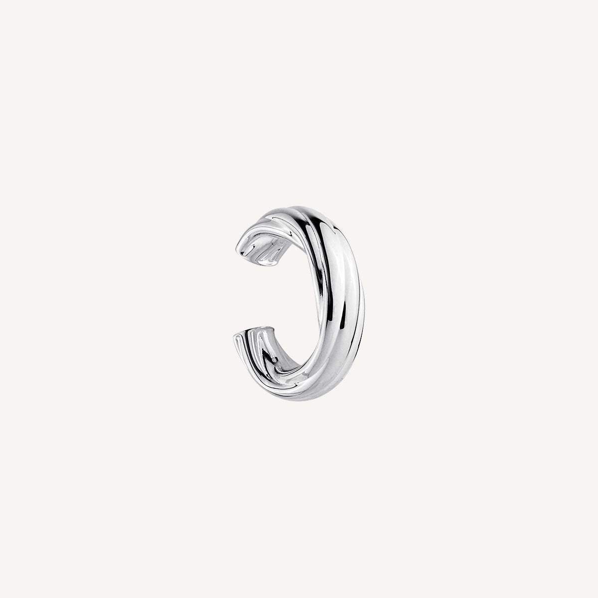 Sterling Silver Wisteria Ear Cuff