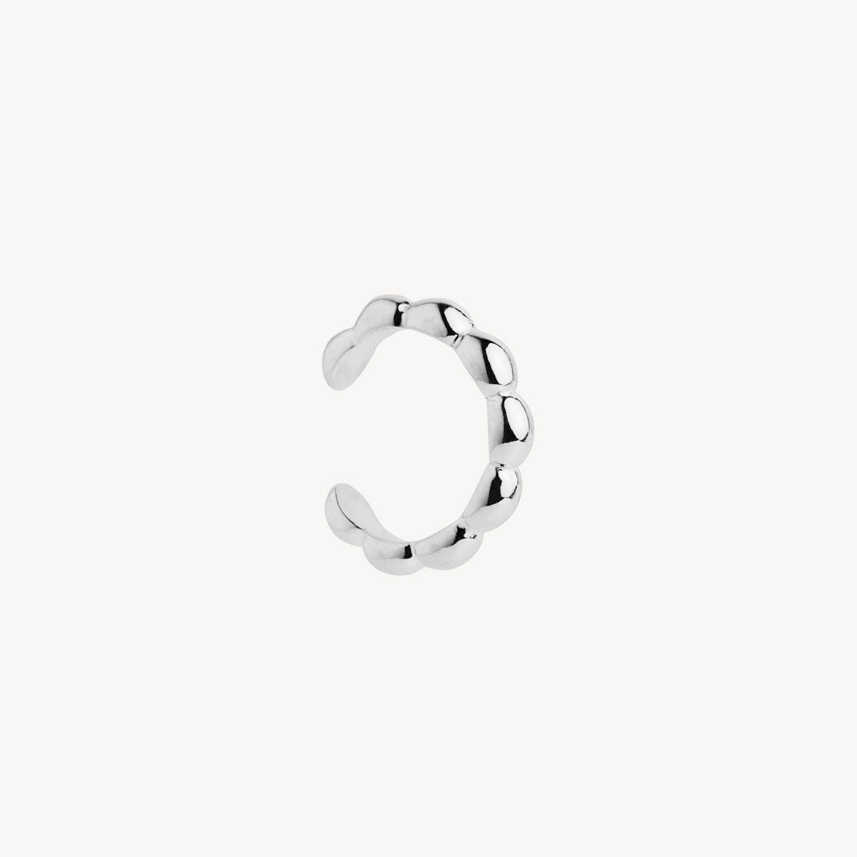 Sterling Silver Moonwalk Ear Cuff