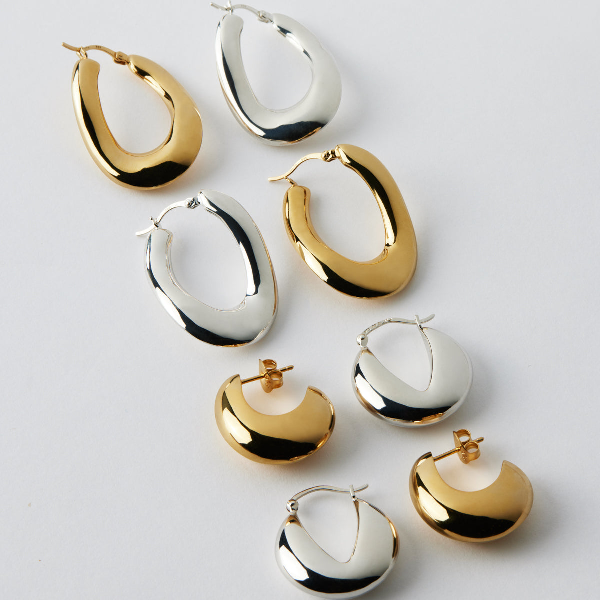 Gravity Hoop Earrings