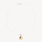 Double Pebblet Two-Tone Pendant
