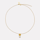 Coral Kiss Pearl Necklace