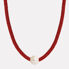 Red Coco Lagoon Pearl Necklace