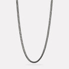 Stainless Steel Nero Men’s Steel Curb Chain Necklace