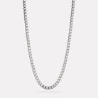 Stainless Steel Forge Men's Steel Chain Necklace
