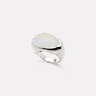Sterling Silver Emergence Moonstone Ring