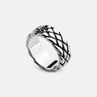 Sterling Silver Ophidian Men’s Silver Ring