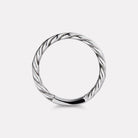 Cuban Men’s Silver Ring