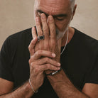 The Paladin Men’s Carbon Fibre and Steel Ring