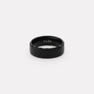 Midnight Men's Black PVD Steel Ring