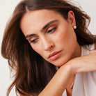 Luminosity Pearl Bridal Stud Earrings