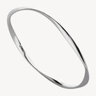 Sterling Silver Garden of Eden Bangle