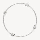 Silver Amarres Bangle