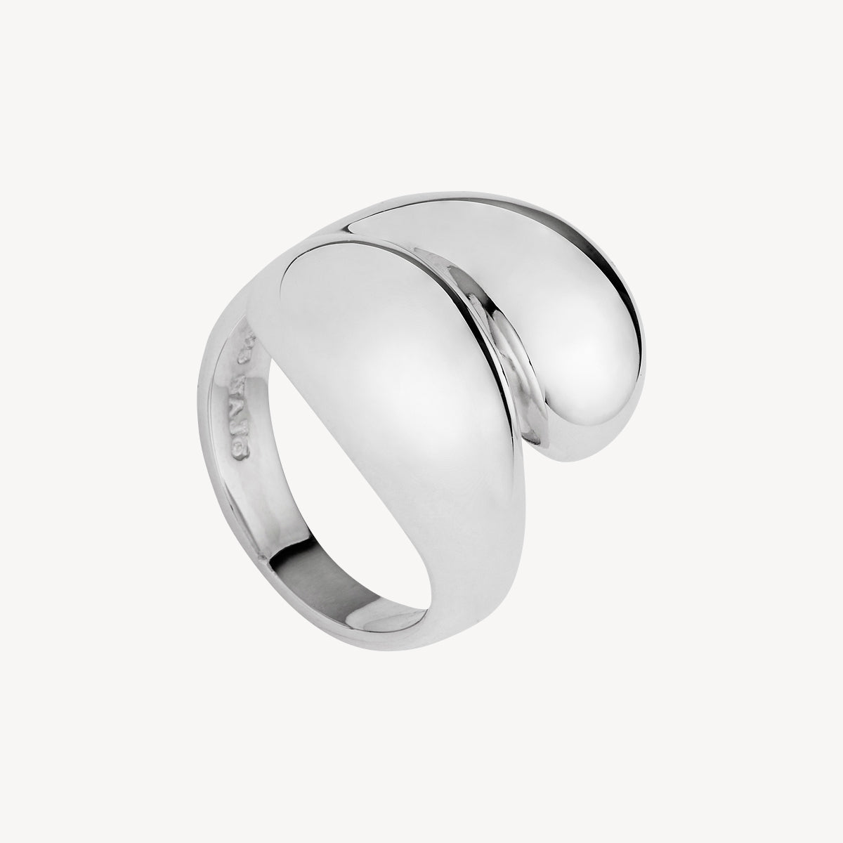 Sterling Silver Waterfall Silver Ring